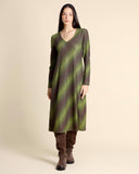 Abito in jersey jacquard