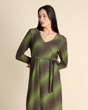 Abito in jersey jacquard