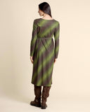 Abito in jersey jacquard