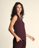 Gilet in lana merinos