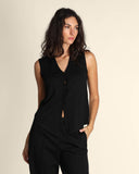 Gilet in lana merinos