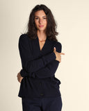 Cardigan in lana merinos