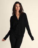 Cardigan in lana merinos