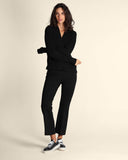 Cardigan in lana merinos