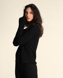 Cardigan in lana merinos