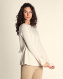 Maglia in cachemire e seta