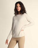 Maglia in cachemire e seta