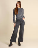 Cardigan con applicazioni gioiello