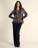 Camicia in georgette