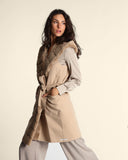 Cappotto con cappuccio