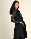 Cappotto con cappuccio