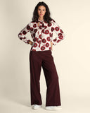 Camicia in twill a fantasia