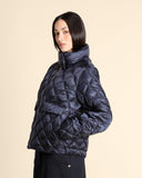 Piumino con cappuccio