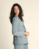 Giacca in twill fluido