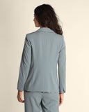 Giacca in twill fluido