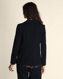 Giacca in twill fluido