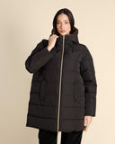 Piumino con cappuccio