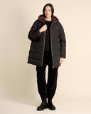 Piumino con cappuccio