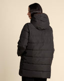 Piumino con cappuccio