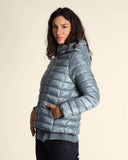 Piumino con cappuccio