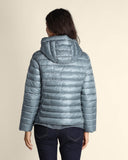 Piumino con cappuccio