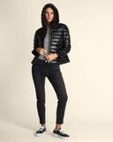 Piumino con cappuccio