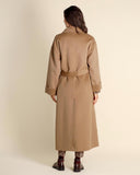 Cappotto doppiopetto in lana