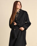 Cappotto doppiopetto in lana