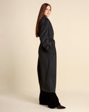 Cappotto doppiopetto in lana