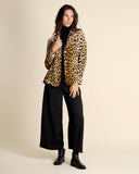 Giacca in velluto di viscosa e seta