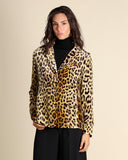 Giacca in velluto di viscosa e seta