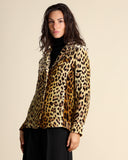 Giacca in velluto di viscosa e seta