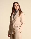 Giacca doppiopetto in cady