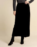 Gonna lunga in velluto