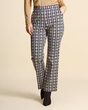 Pantaloni jacquard