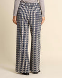Pantaloni jacquard