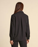 Camicia con applicazioni