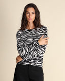 Cardigan jacquard in lana