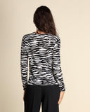 Cardigan jacquard in lana