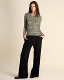 Cardigan in lana merinos