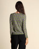 Cardigan in lana merinos