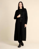 Maxi cardigan in lana