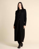 Maxi cardigan in lana