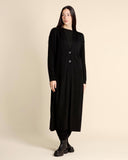 Maxi cardigan in lana