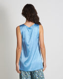 Top in raso di seta