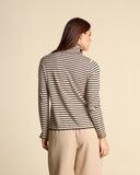 Maglia a righe in misto lana