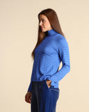 Maglia a righe in misto lana