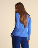 Maglia a righe in misto lana