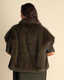 Cappa in faux fur