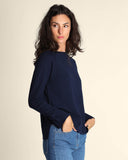 Maglia in cotone e cachemire